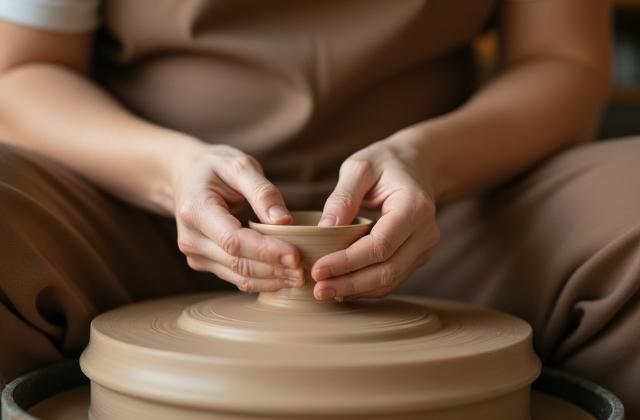 陶芸でストレス解消